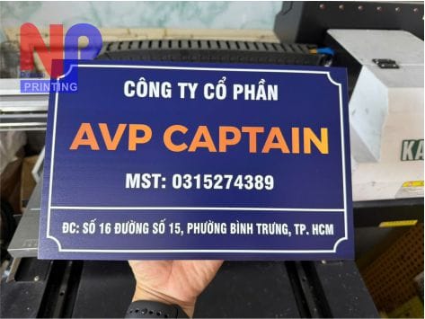 Bảng tên công ty alu giá rẻ