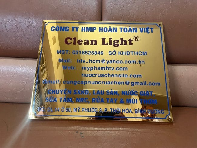 Thiết kế biển công ty đẹp