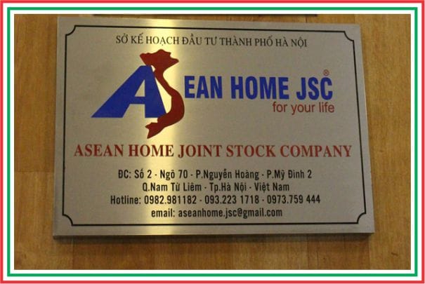 Lỗi thường gặp khi làm bảng tên công ty