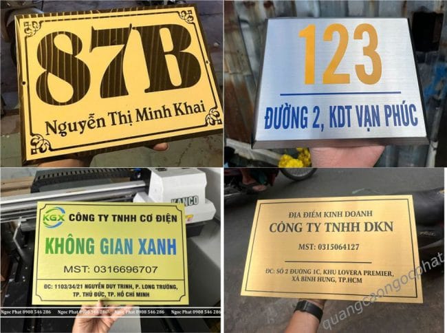 bảng hiệu công ty