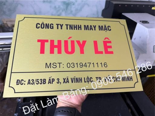 làm bảng công ty lấy liền hcm