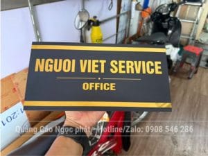 bảng tên phòng inox đẹp
