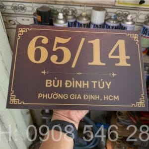 biển số nhà đẹp alu
