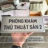 mẫu bảng tên phòng khám